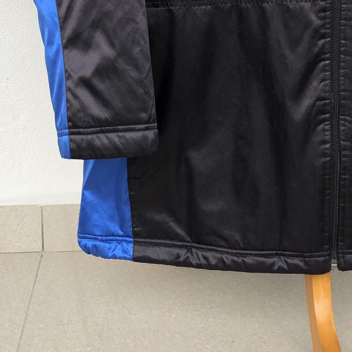 Nike Vintage 90s Nike TEAM Lined Fleece Long Jacket Size US L / EU 52-54 / 3 - 21 Thumbnail