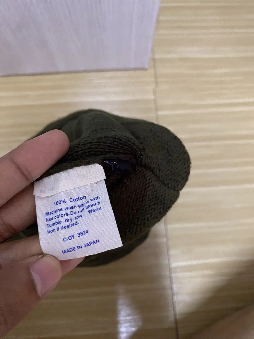 Japanese Brand Military Colour Japanese Brand Beanie Hat Size ONE SIZE - 6 Thumbnail