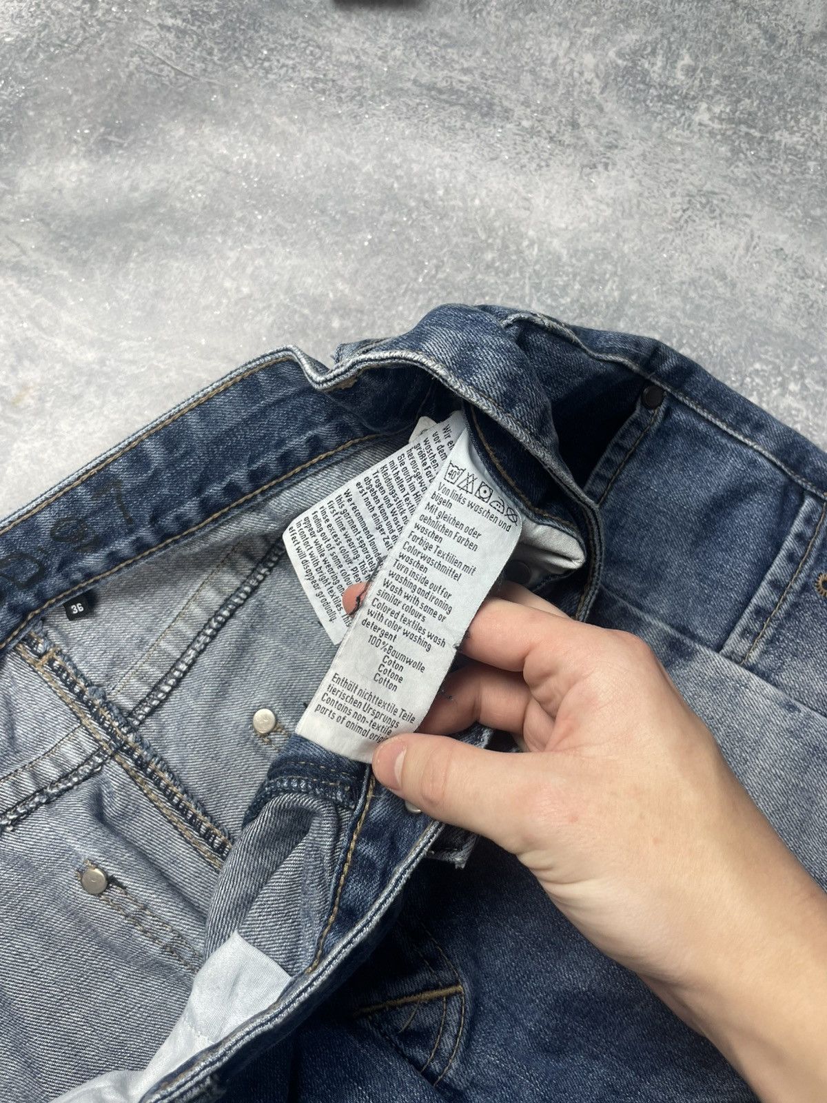 Neighborhood Rare Neighborhood 1997 streetwear denim blue jeans Size US 36 / EU 52 - 8 Thumbnail