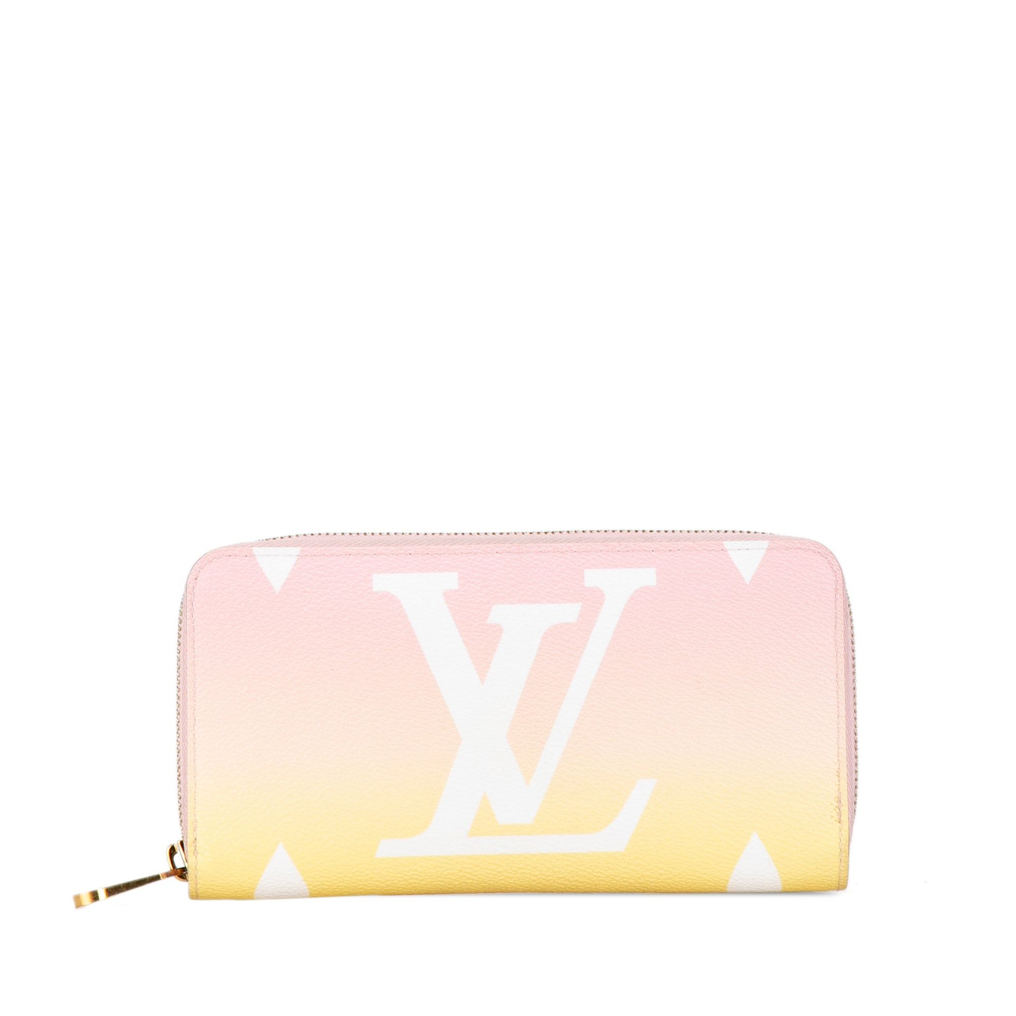 Louis Vuitton Louis Vuitton Monogram Giant By The Pool Zippy Wallet Pink Size ONE SIZE - 1 Thumbnail
