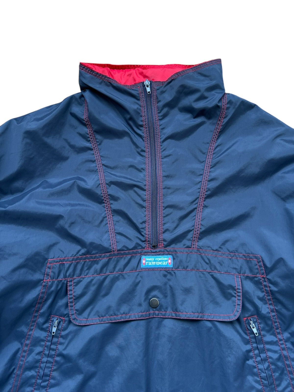 Vintage 1990s Marcel Clair Germany Anorak Track Jacket Size US L / EU 52-54 / 3 - 3 Thumbnail