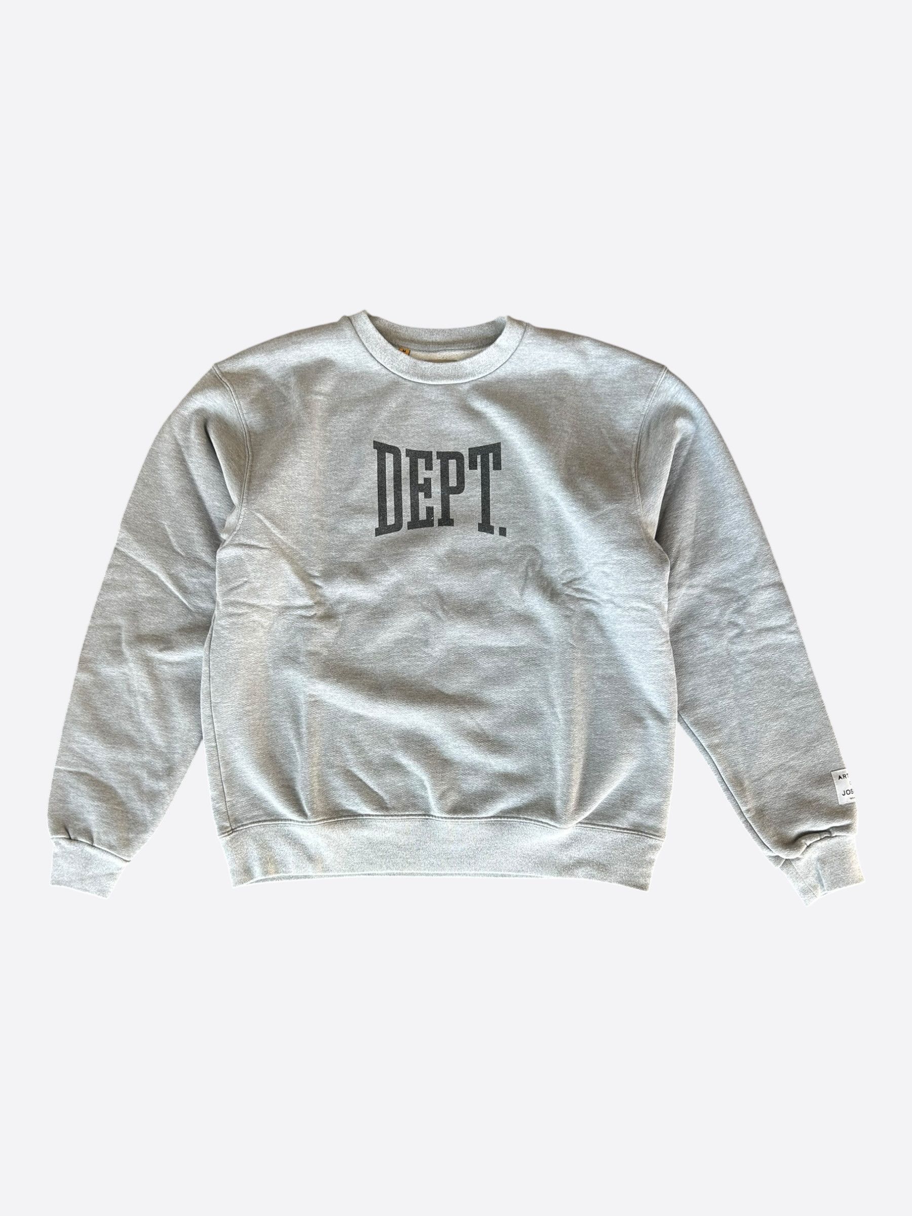 Gallery Dept. Gallery Dept Grey & Black Dept Boxing Logo Sweater Size US S / EU 44-46 / 1 - 1 Thumbnail