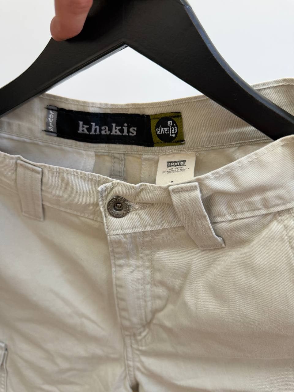 Levi's Levis SilverTab Denim Vintage Shorts White Size US 31 - 4 Thumbnail