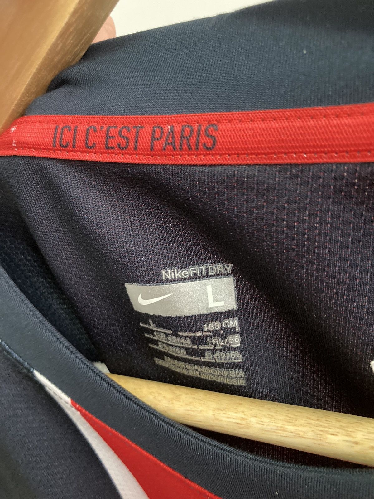 Nike Rare Grail Nike Paris Saint-Germain PSG 2008/09 Home Jersey Size US L / EU 52-54 / 3 - 4 Thumbnail