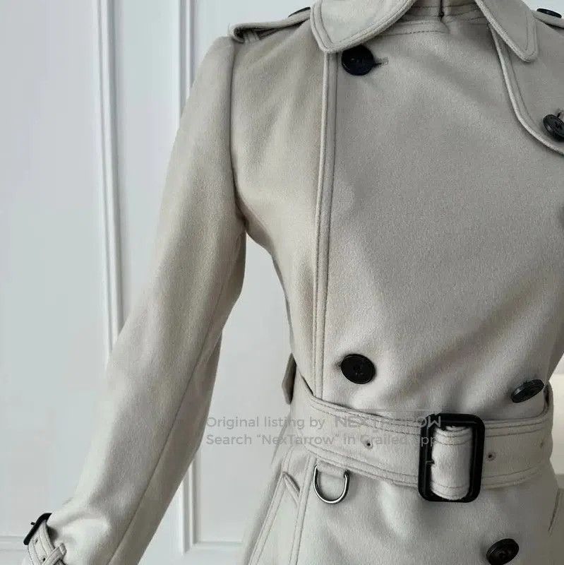 Burberry Burberry Women's Trench Coat in Beige Gray. Size S / US 4 / IT 40 - 3 Thumbnail