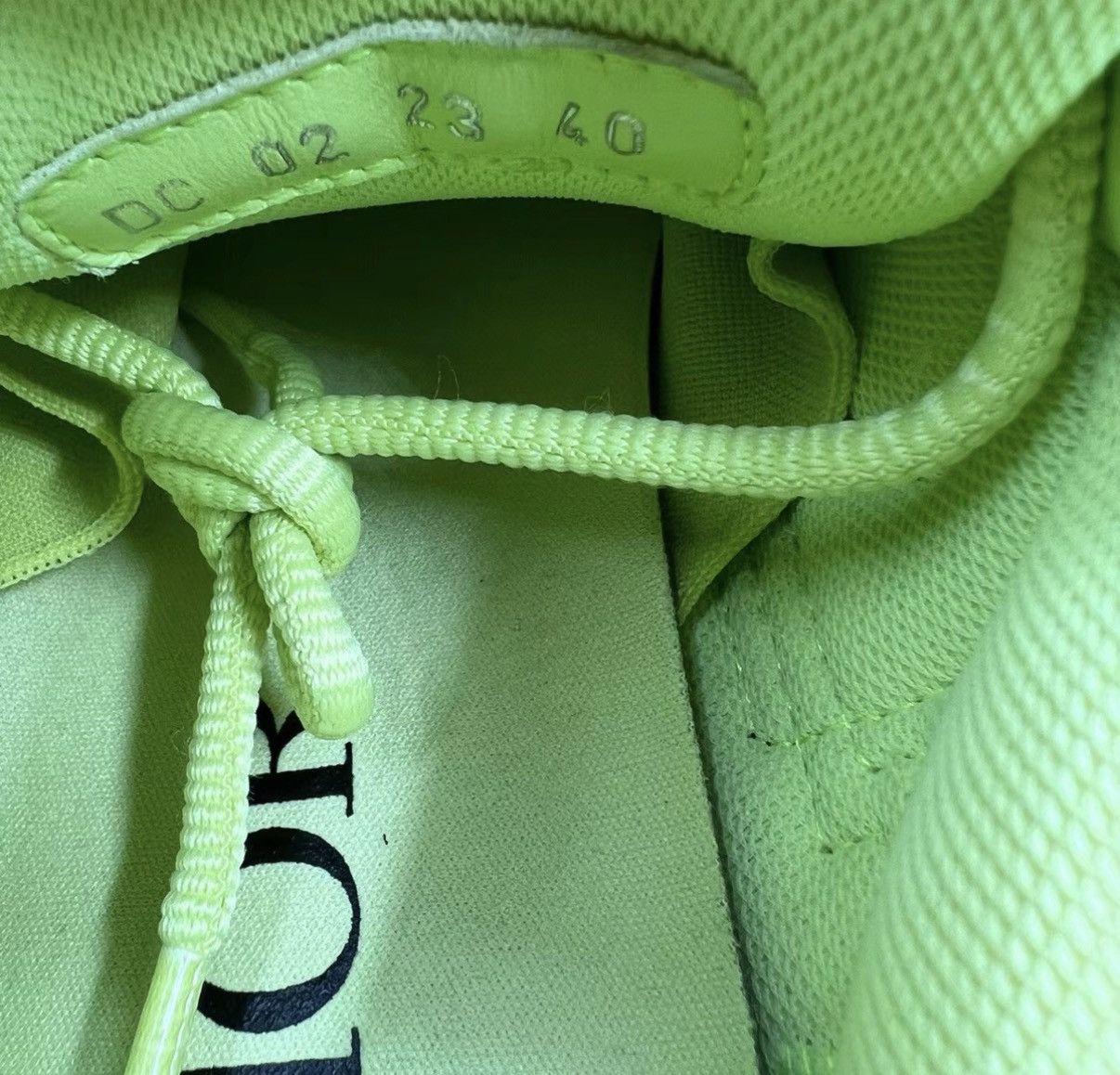 Dior Dior B30 Grey & Green CD Sneakers J41 Size US 7 / EU 40 - 7 Thumbnail