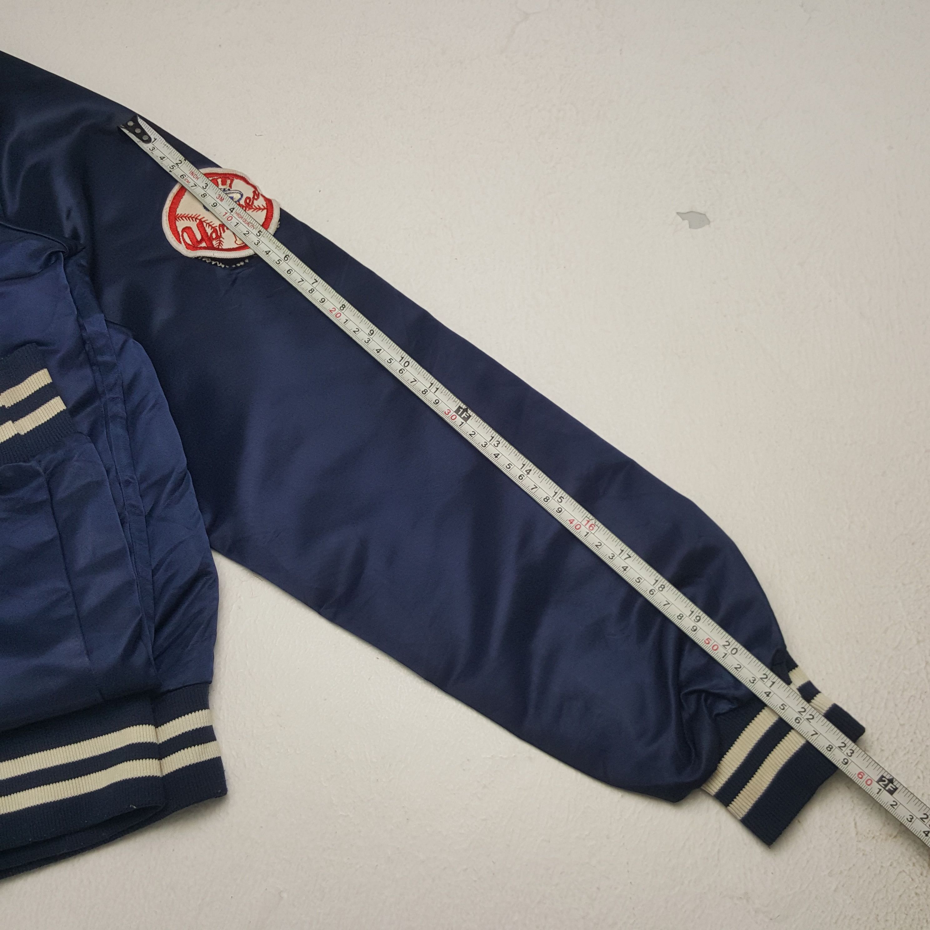 Vintage Vintage Yankees MLB Baseball Team Varsity Jacket Size US M / EU 48-50 / 2 - 8 Thumbnail