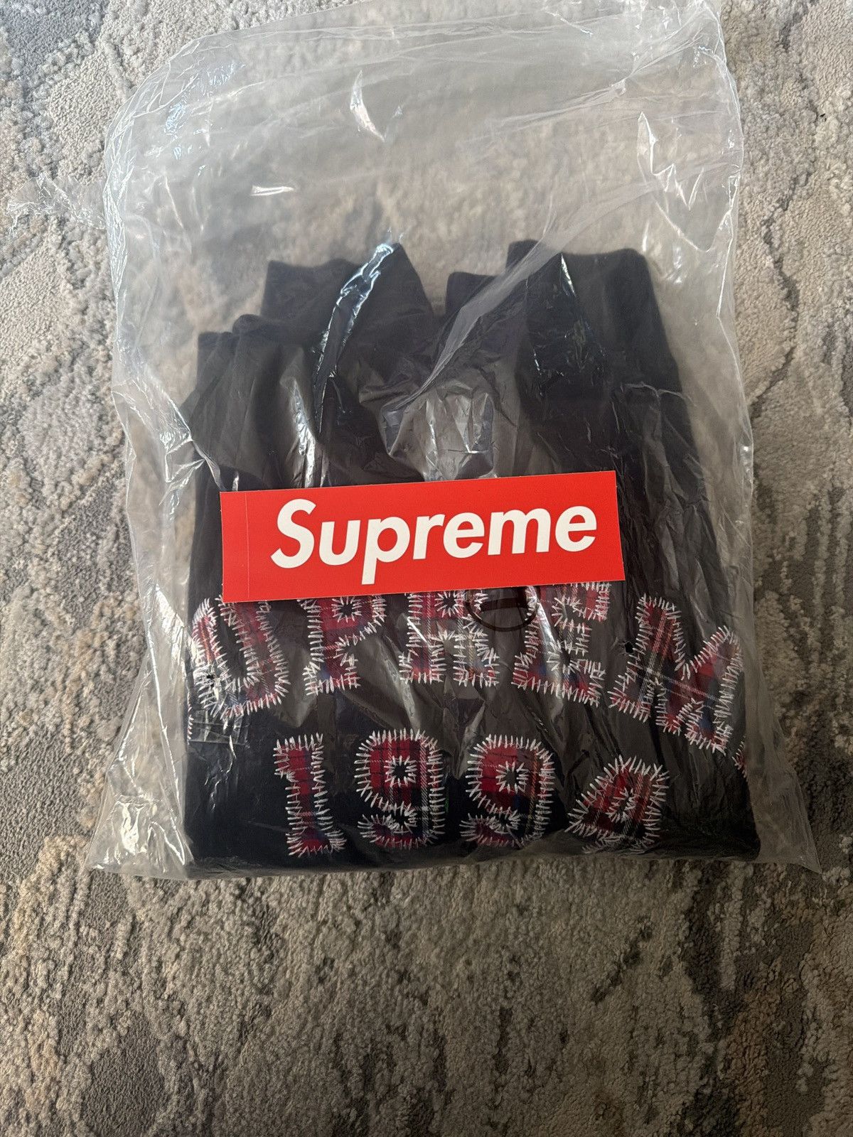 Supreme Supreme Plaid Arc Crewneck Size US L / EU 52-54 / 3 - 4 Thumbnail