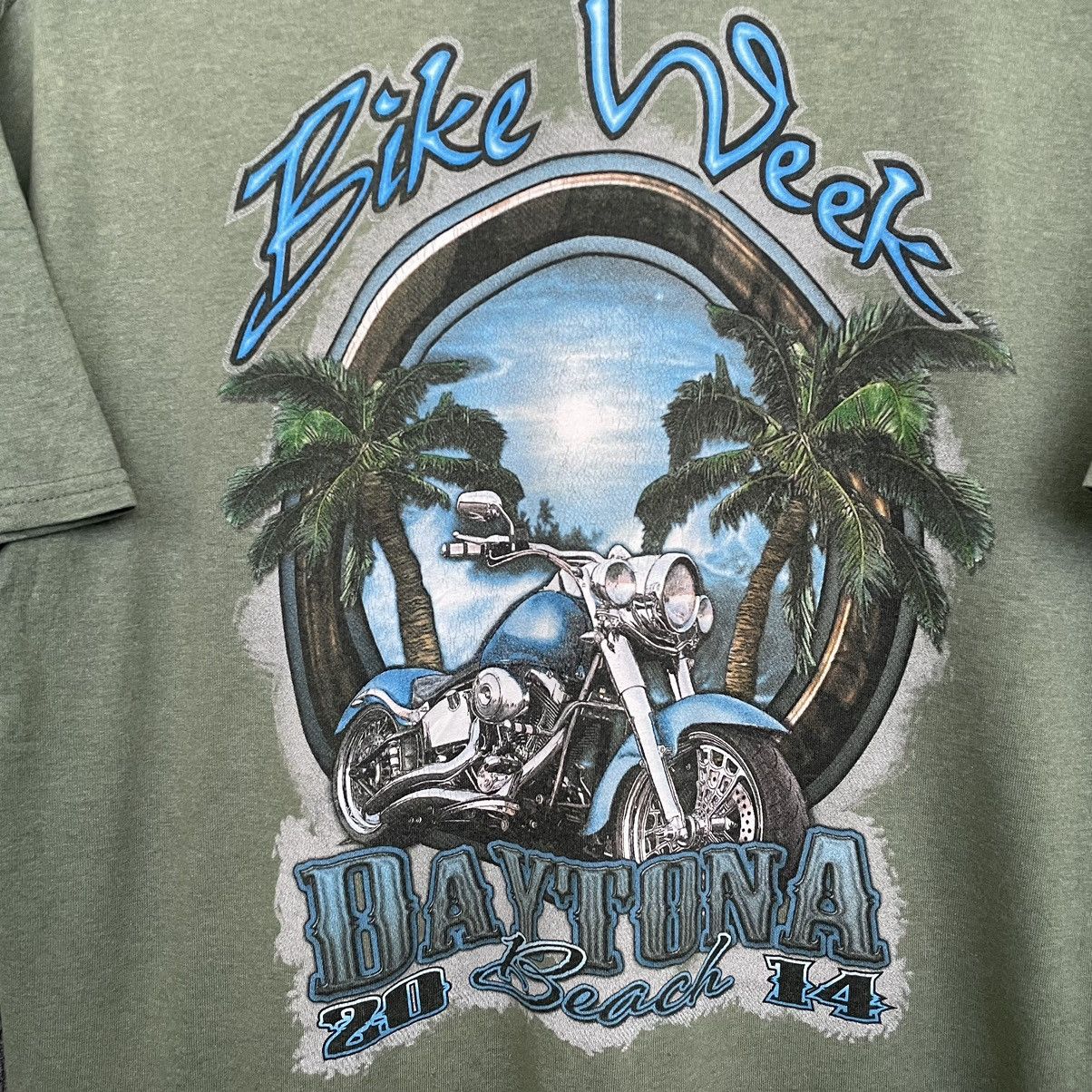 Vintage × West Coast Choppers Y2K Daytona Beach Bike Week Choppers Harley Davidson Tee Size US L / EU 52-54 / 3 - 2 Thumbnail
