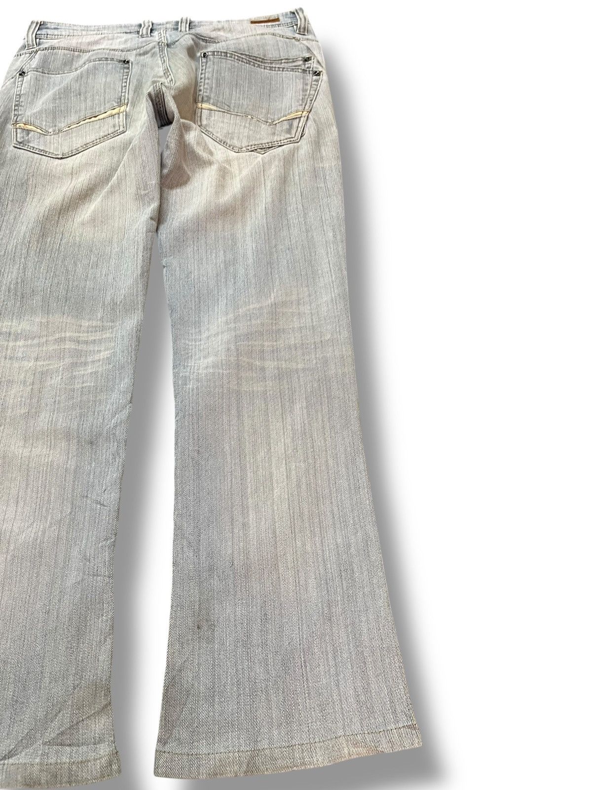 Nicole Club Vintage Nicole Club Flare Grunge Double Zipper Pocket Denim Size US 32 / EU 48 - 9 Thumbnail