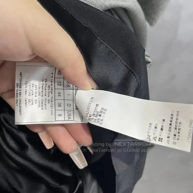 Dior Dior Gray Cotton Dress Size S . Size S / US 4 / IT 40 - 4 Thumbnail