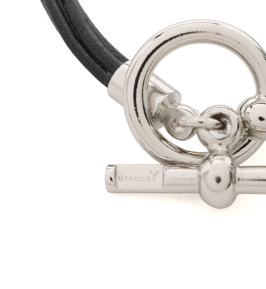 Yohji Yamamoto Yohji Yamamoto LEATHER CODE BRACELET Size ONE SIZE - 3 Thumbnail