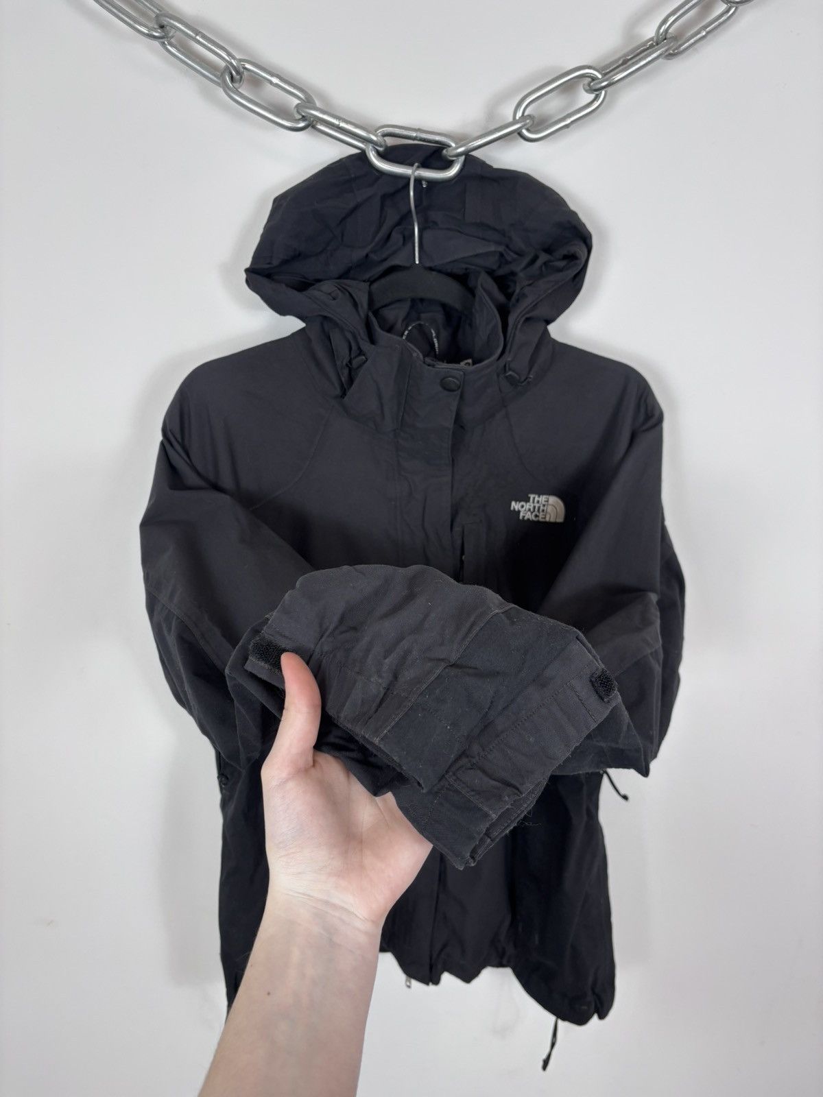 The North Face The North Face HyVent Women’s Black Hooded Outdoor Jacket Size L / US 10 / IT 46 - 10 Thumbnail
