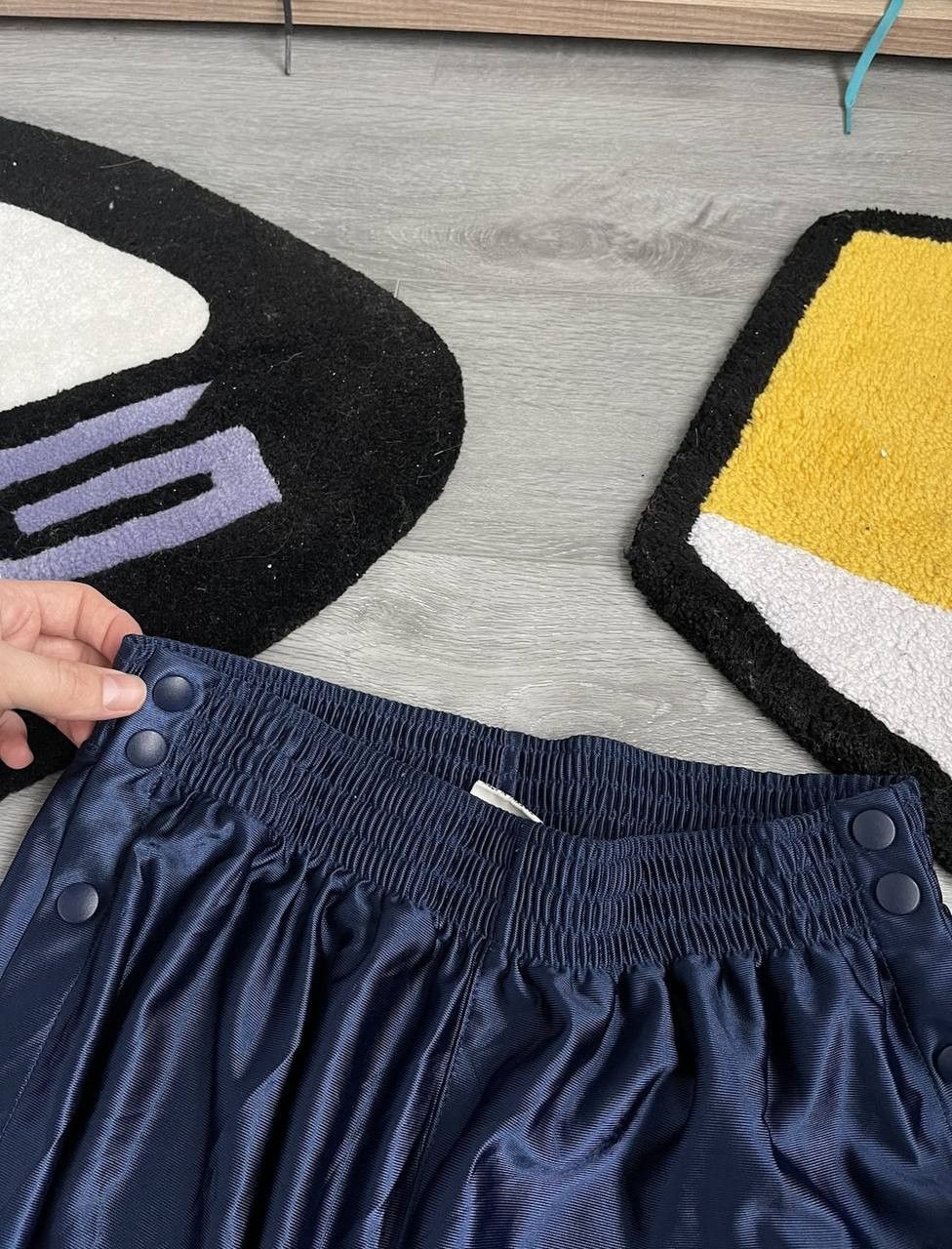 Nike Vintage studded sweatpants nike mini Swoosh y2k style Size US 32 / EU 48 - 8 Thumbnail