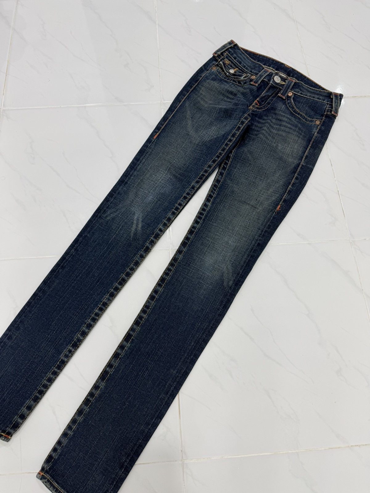 True Religion SUPER RARE‼️VINTAGE True Religion Skinny Jeans Seditionaries Size 24" / US 00 / IT 34 - 4 Thumbnail