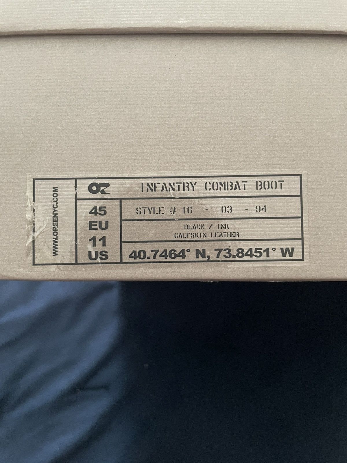 Oree New York Orée New York Duke Infantry Lace Up Combat Boots Size US 11 / EU 44 - 4 Thumbnail