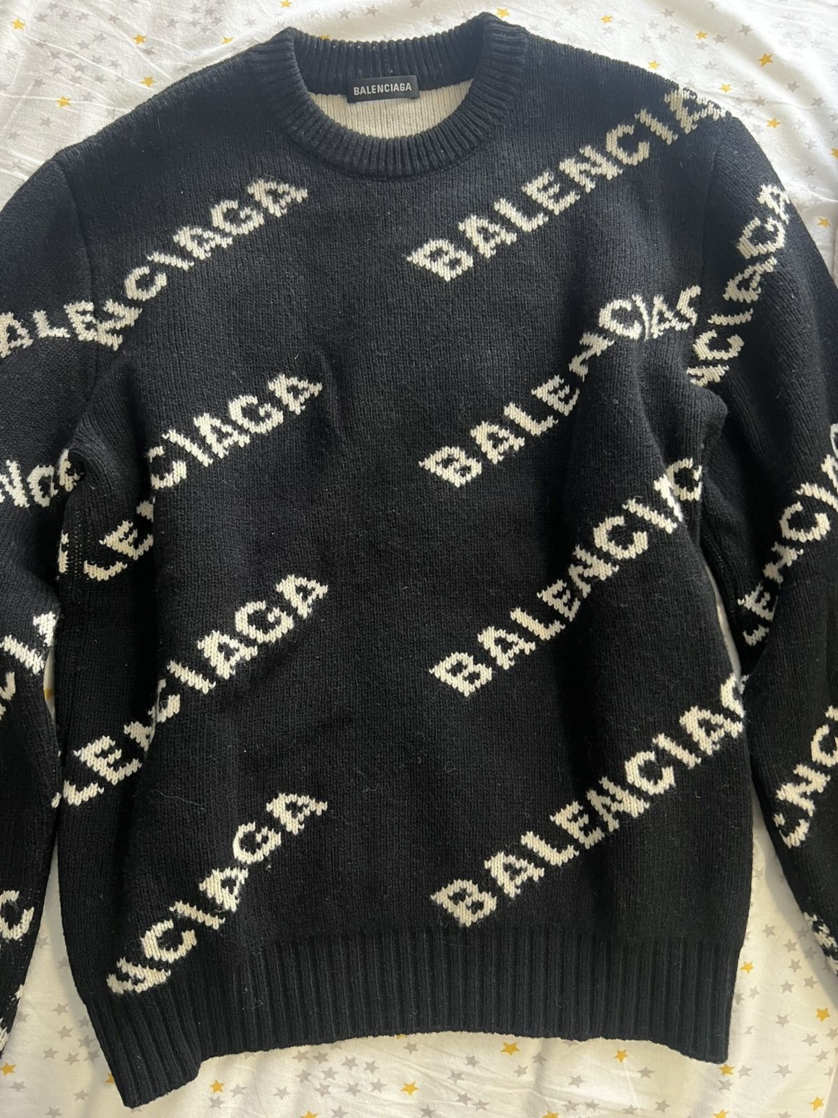 Balenciaga Balenciaga Logo Knit Size US S / EU 44-46 / 1 - 3 Thumbnail