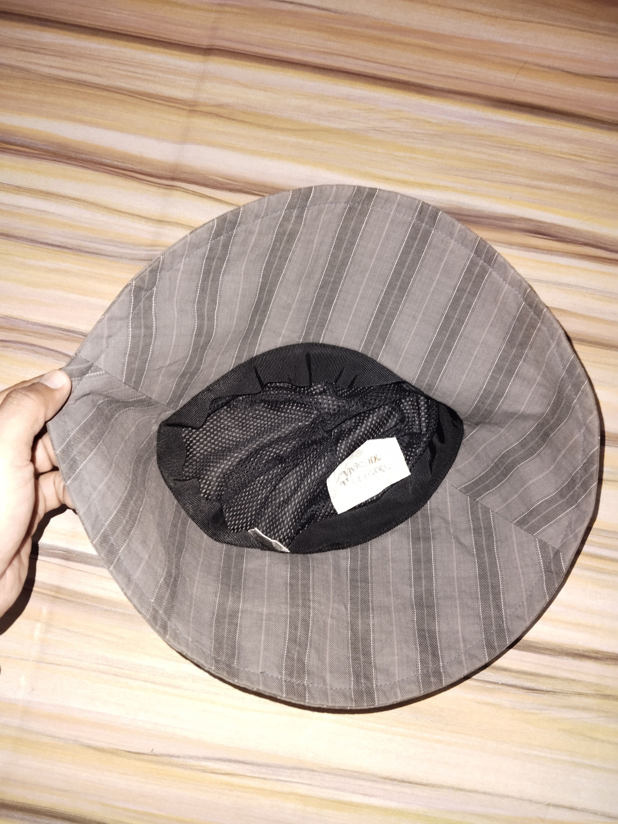 Vivienne Westwood VIVIENNE WESTWOOD Stripe Bucket Hat Size ONE SIZE - 4 Thumbnail