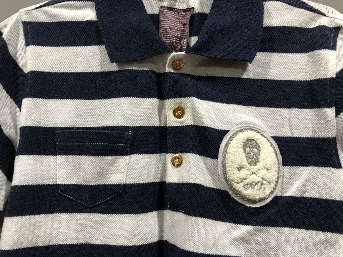 Japanese Brand Mark & Lona Golfer Polo Striped Shirt Size US M / EU 48-50 / 2 - 4 Thumbnail