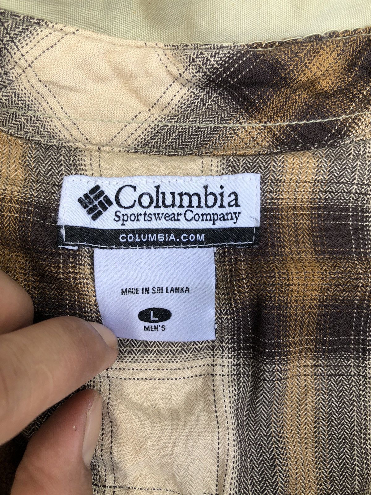 Columbia × Vintage Vintage Columbia Omni Shield Workwear Fleece Shirt Size US L / EU 52-54 / 3 - 9 Thumbnail