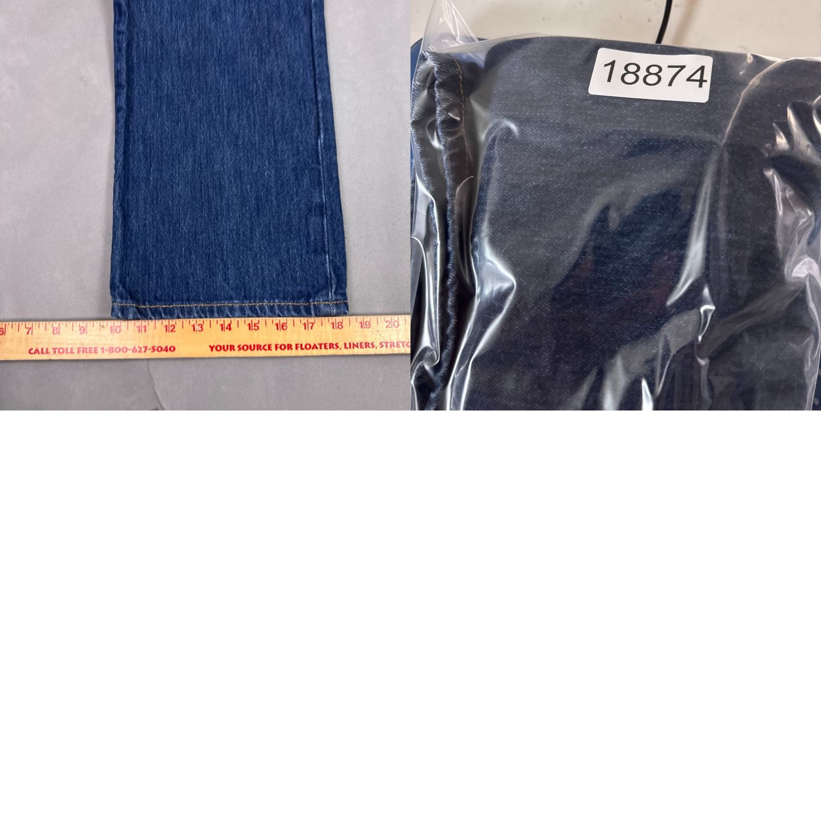 Levi's Levi's 501 Jeans Mens 34x34 Blue Denim Pant Button Fly Dark Work Regular Size US 36 / EU 52 - 10 Thumbnail