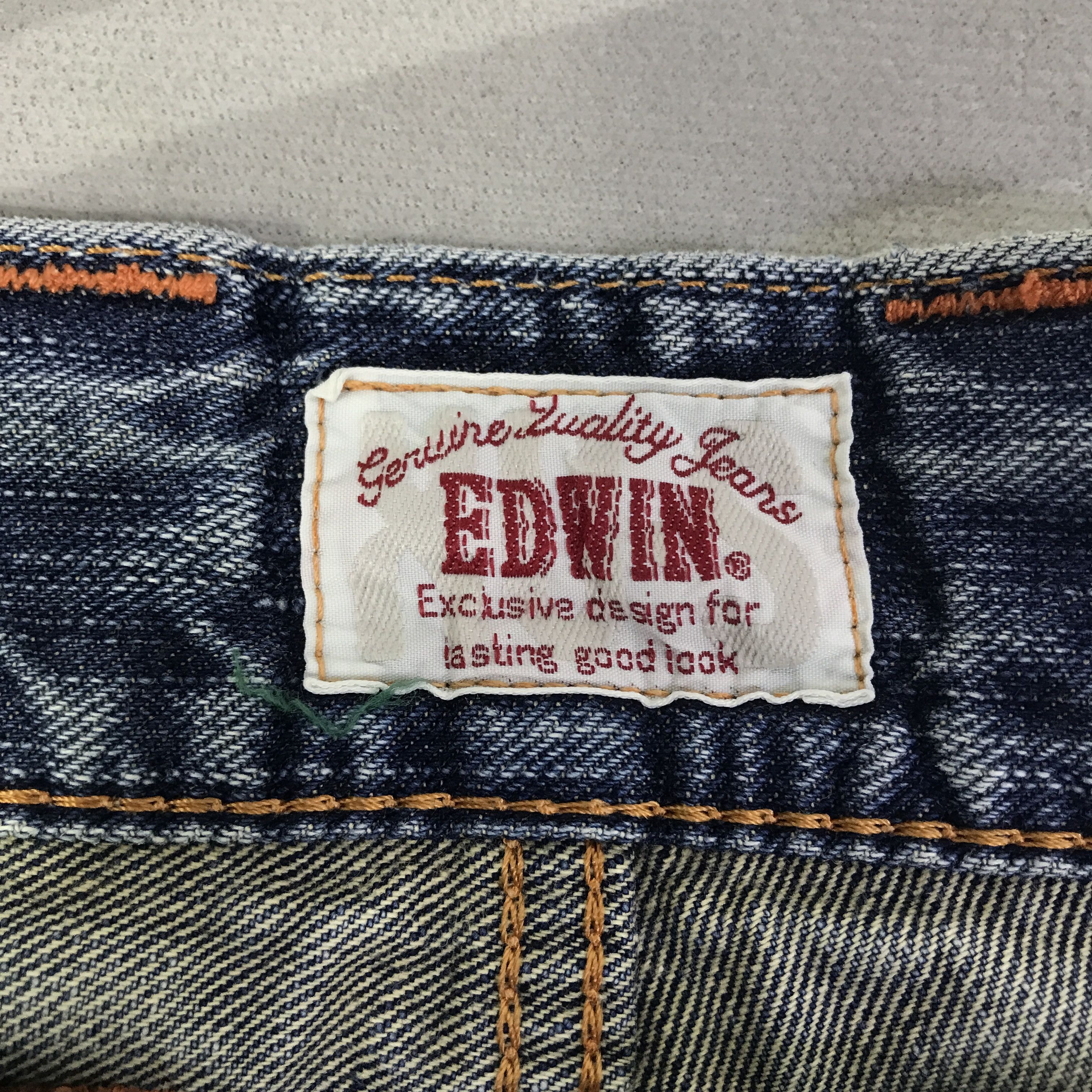Edwin Vintage Edwin Japan denim Jeans K74B20 Size US 32 / EU 48 - 15 Thumbnail
