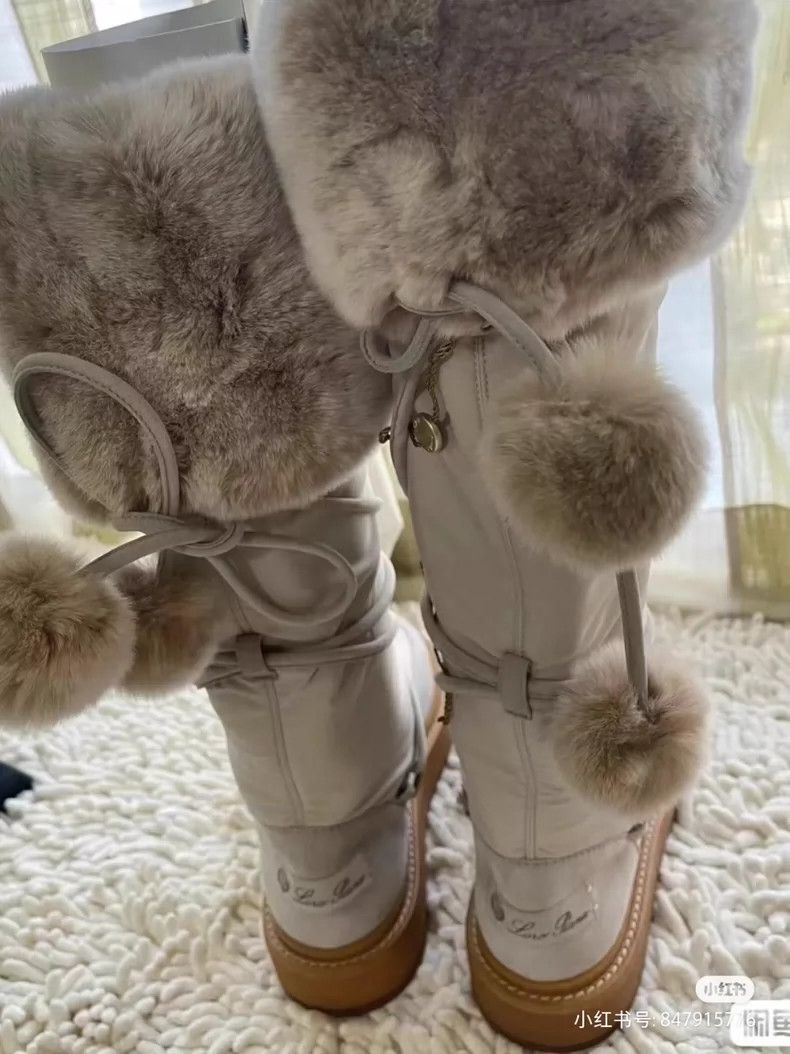 Loro Piana LORO PIANA Long boots for snow Size US 5.5 / IT 35.5 - 3 Thumbnail