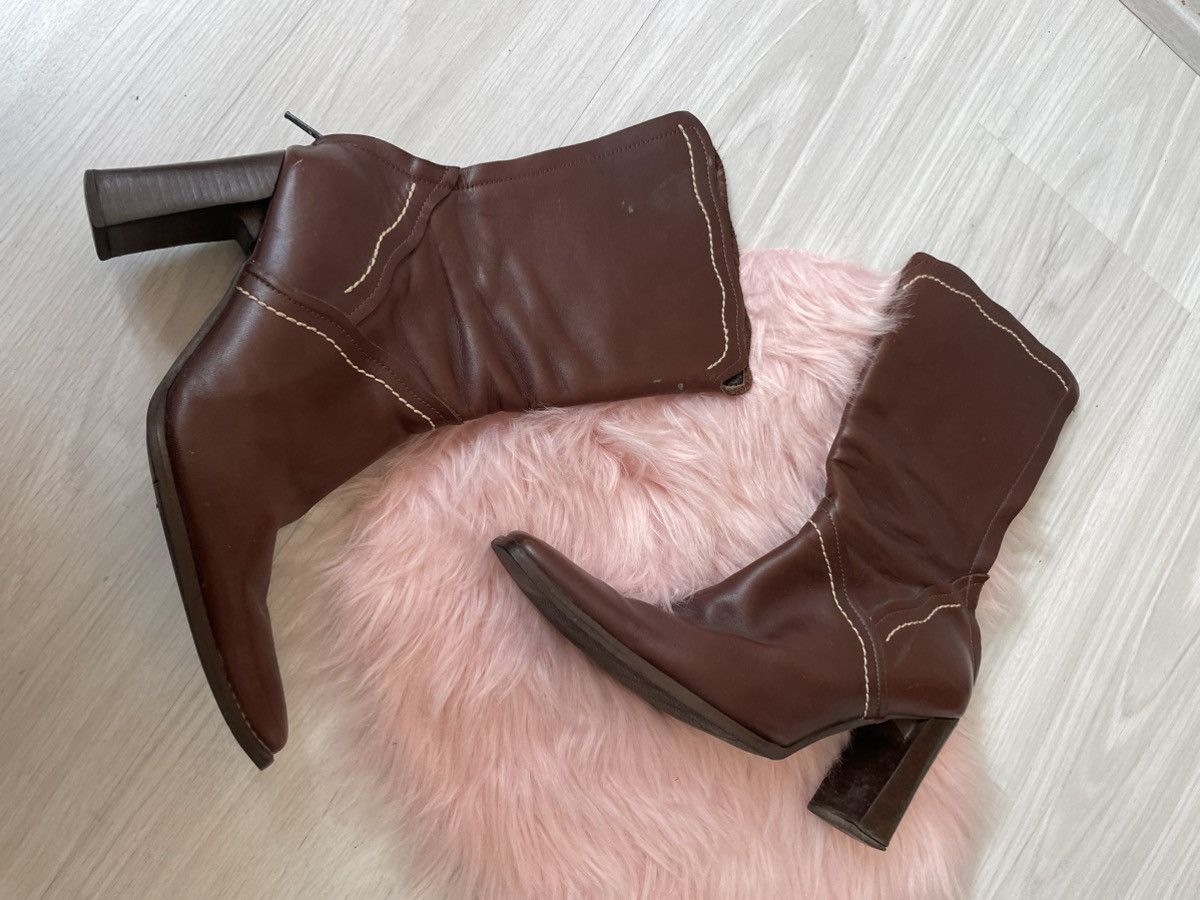 Vintage Vintage leather boots Size US 6.5 / IT 36.5 - 10 Thumbnail