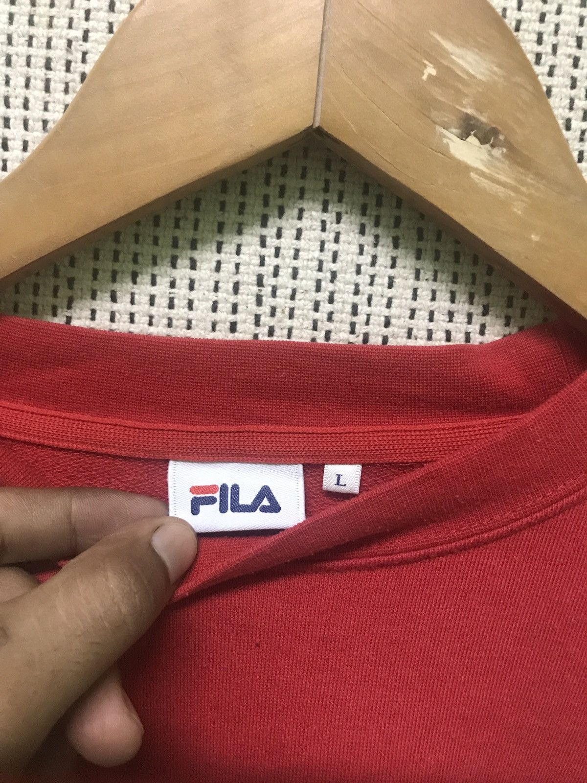 Fila × Vintage unisex ‼️ fila big logo sweatshirt Size US L / EU 52-54 / 3 - 5 Thumbnail