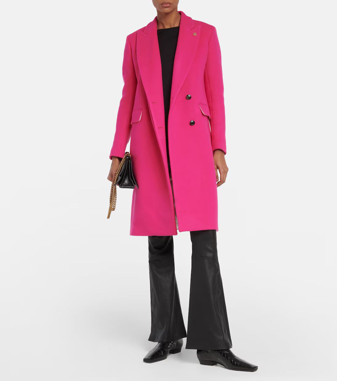 Amiri o1y0425 Coat in Fuchsia Size M / US 6-8 / IT 42-44 - 2 Thumbnail