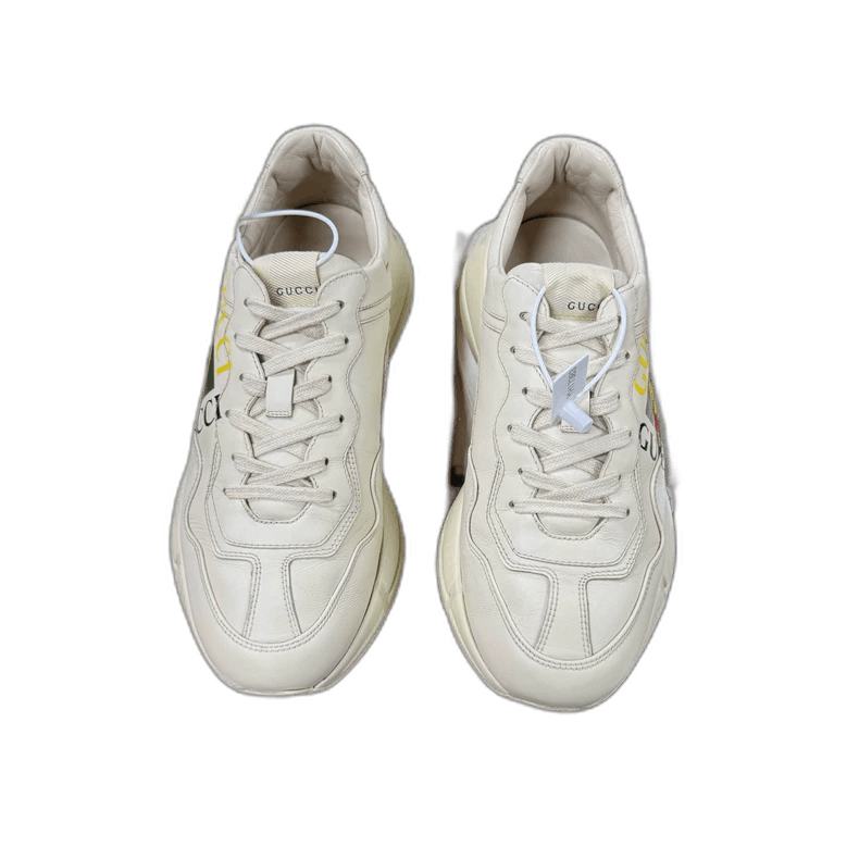 Gucci GUCCI Beige Square Dad Sneakers Size UK7 Size US 8 / EU 41 - 1 Thumbnail