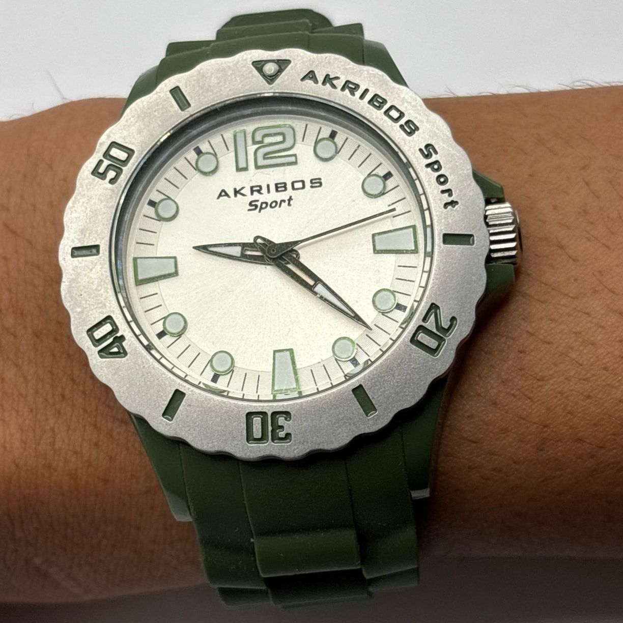 Akribos Green Akribos Men's Watch Size ONE SIZE - 2 Thumbnail