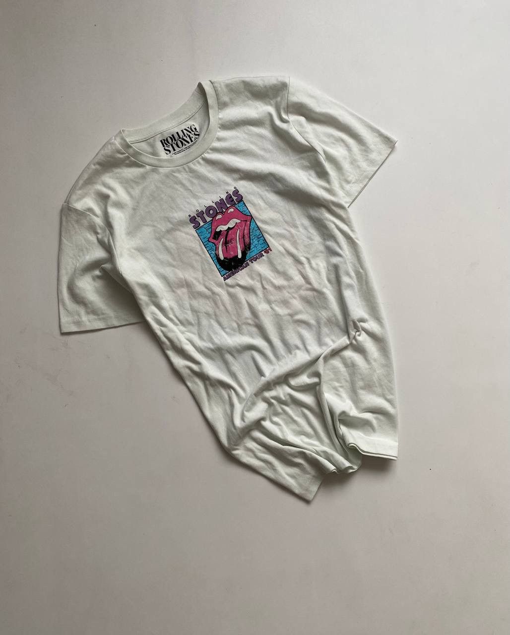 Band Tees × The Rolling Stones × Vintage Vintage The Rolling Stones band rock tee Size US M / EU 48-50 / 2 - 2 Thumbnail
