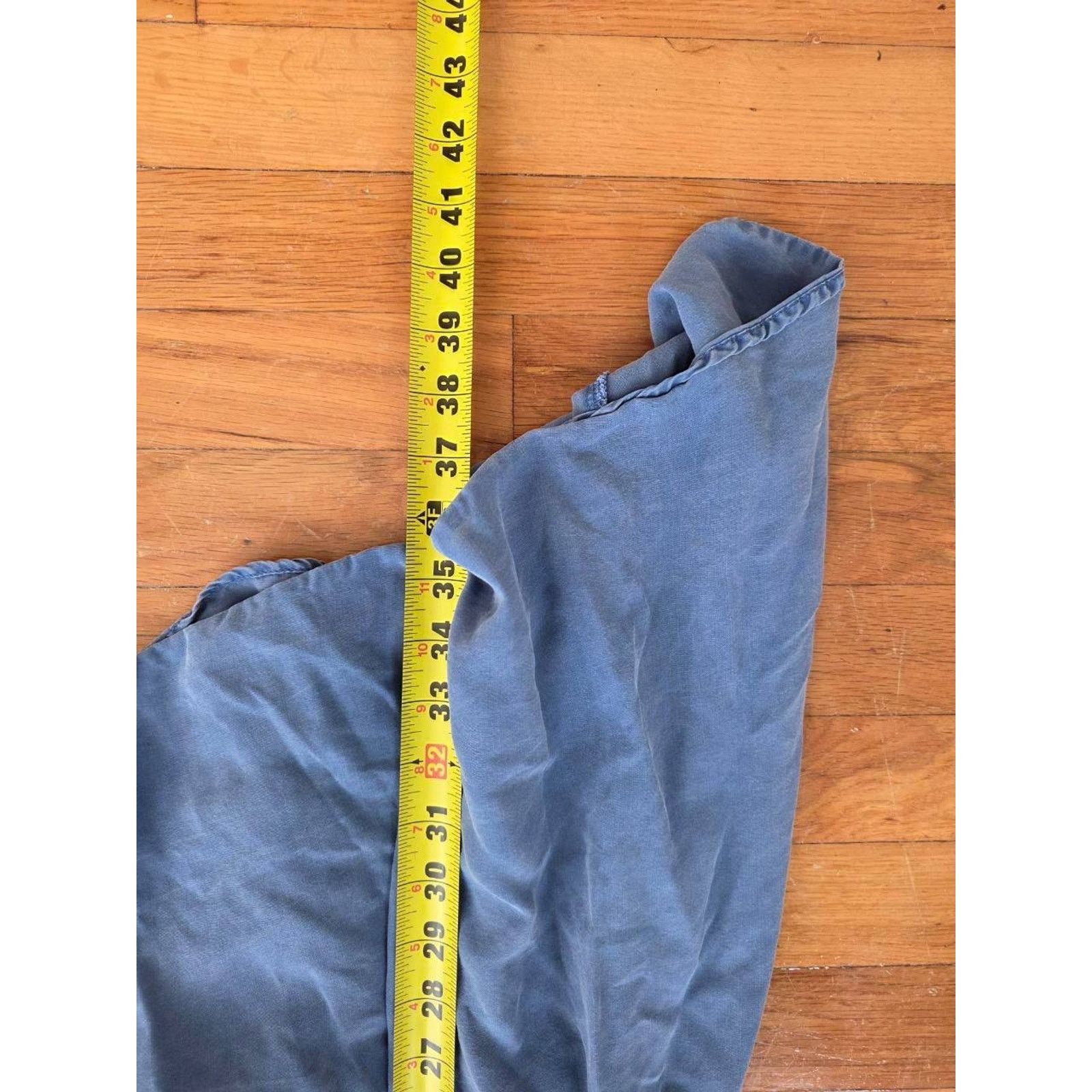 & Other Stories Sundance Blue Swing Dress Embroidered Size XS A001018 Size S / US 4 / IT 40 - 4 Thumbnail