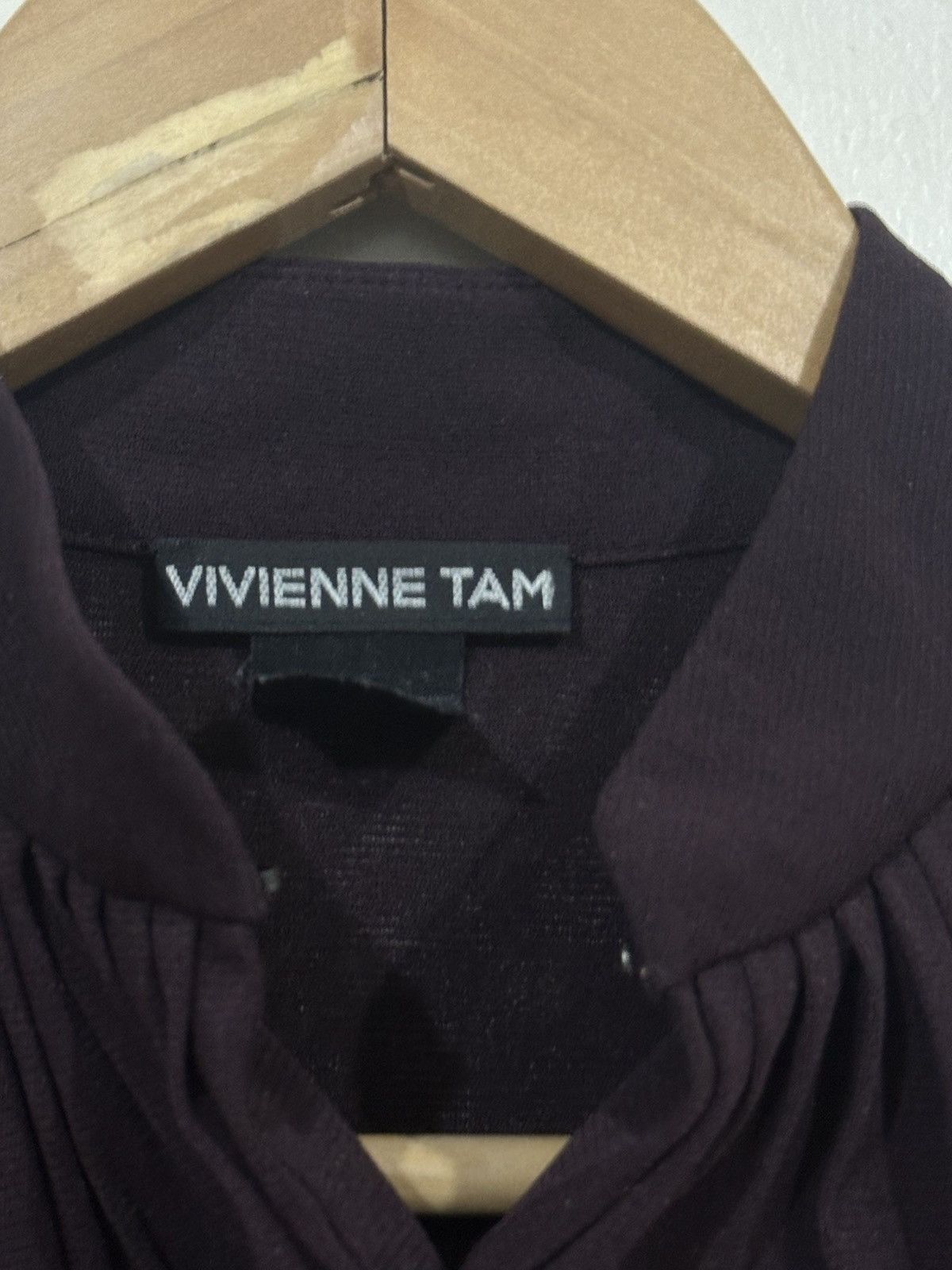 Vivienne Tam Vivienne Tam - Mesh Long Sleeve - Fold Chest Size ONE SIZE - 7 Thumbnail