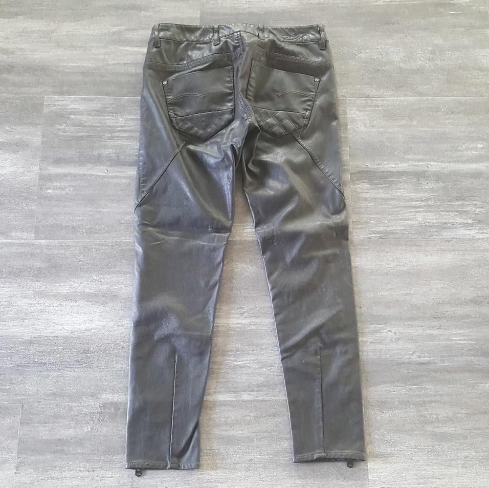 Designer Black G-Star Raw Denim Pant Size 26" / US 2 / IT 38 - 2 Thumbnail