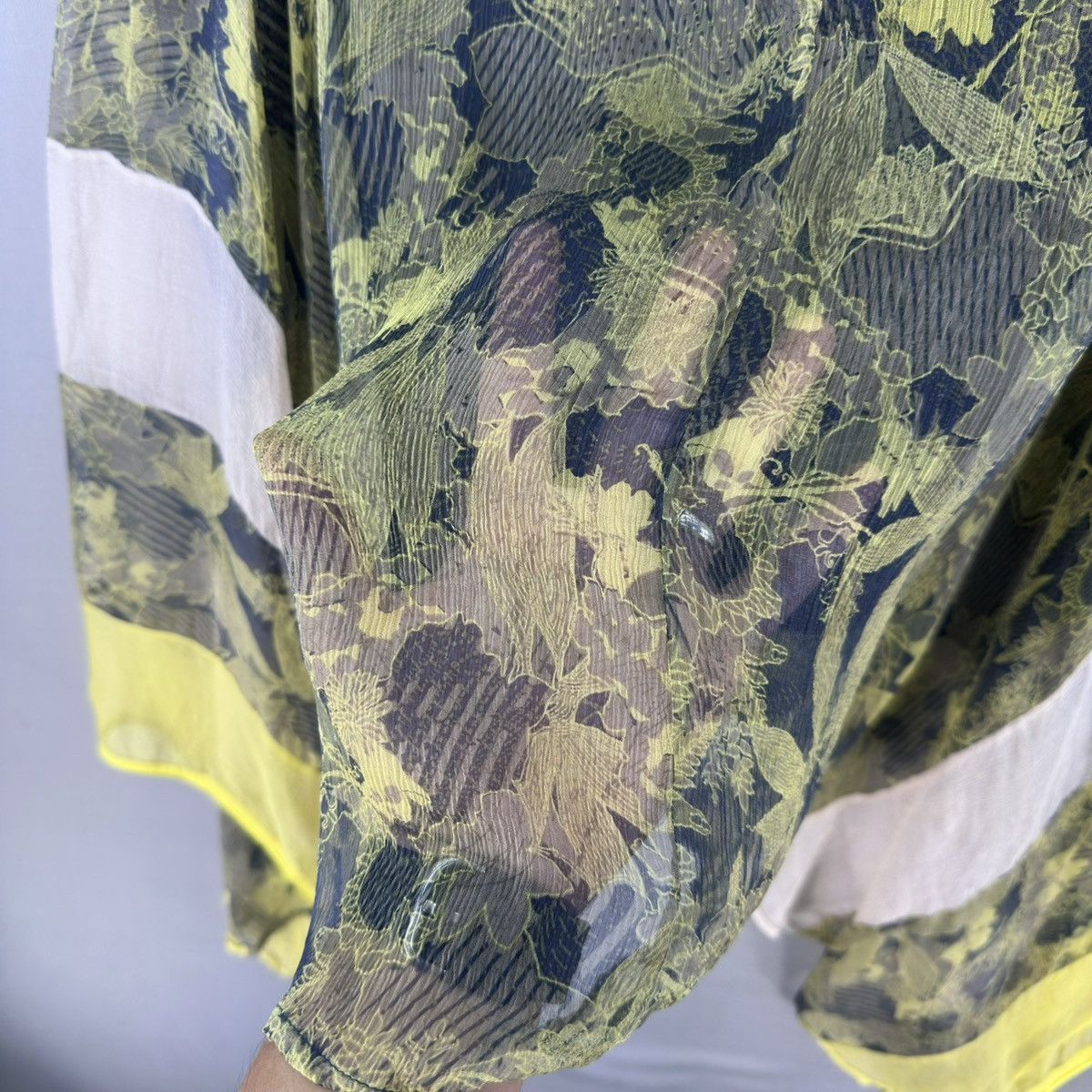 Diesel Diesel Sheer Silk Asymmetrical Cape/Skirt Size ONE SIZE - 9 Thumbnail