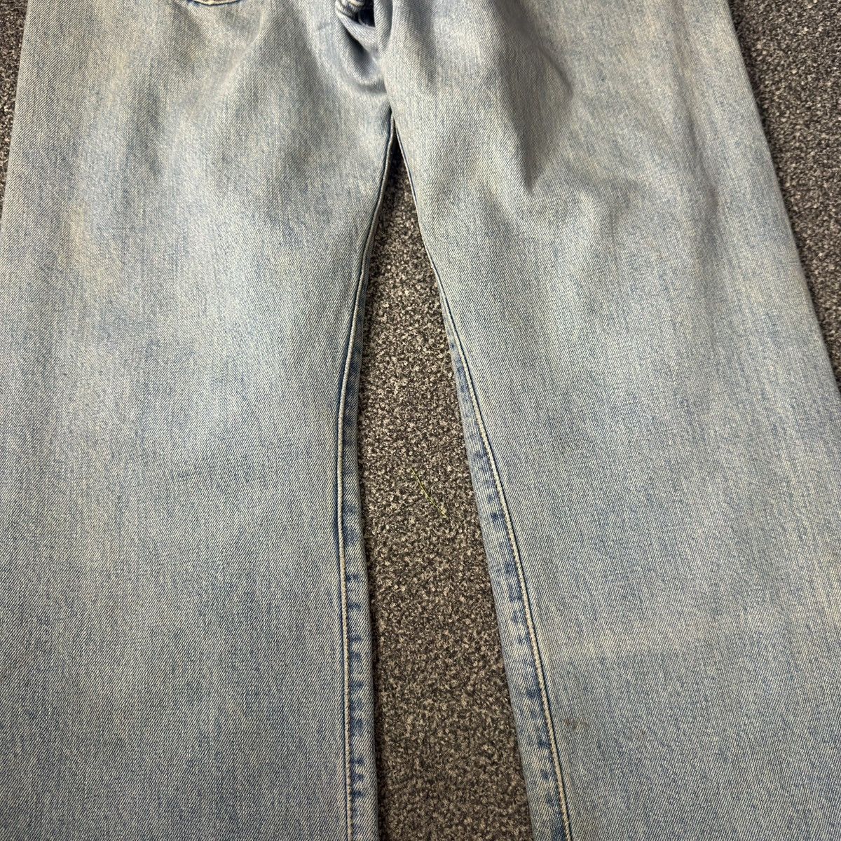 Levi's Vintage y2k Levis 501 Straight Cut Distressed Denim W34 Size US 34 / EU 50 - 11 Thumbnail