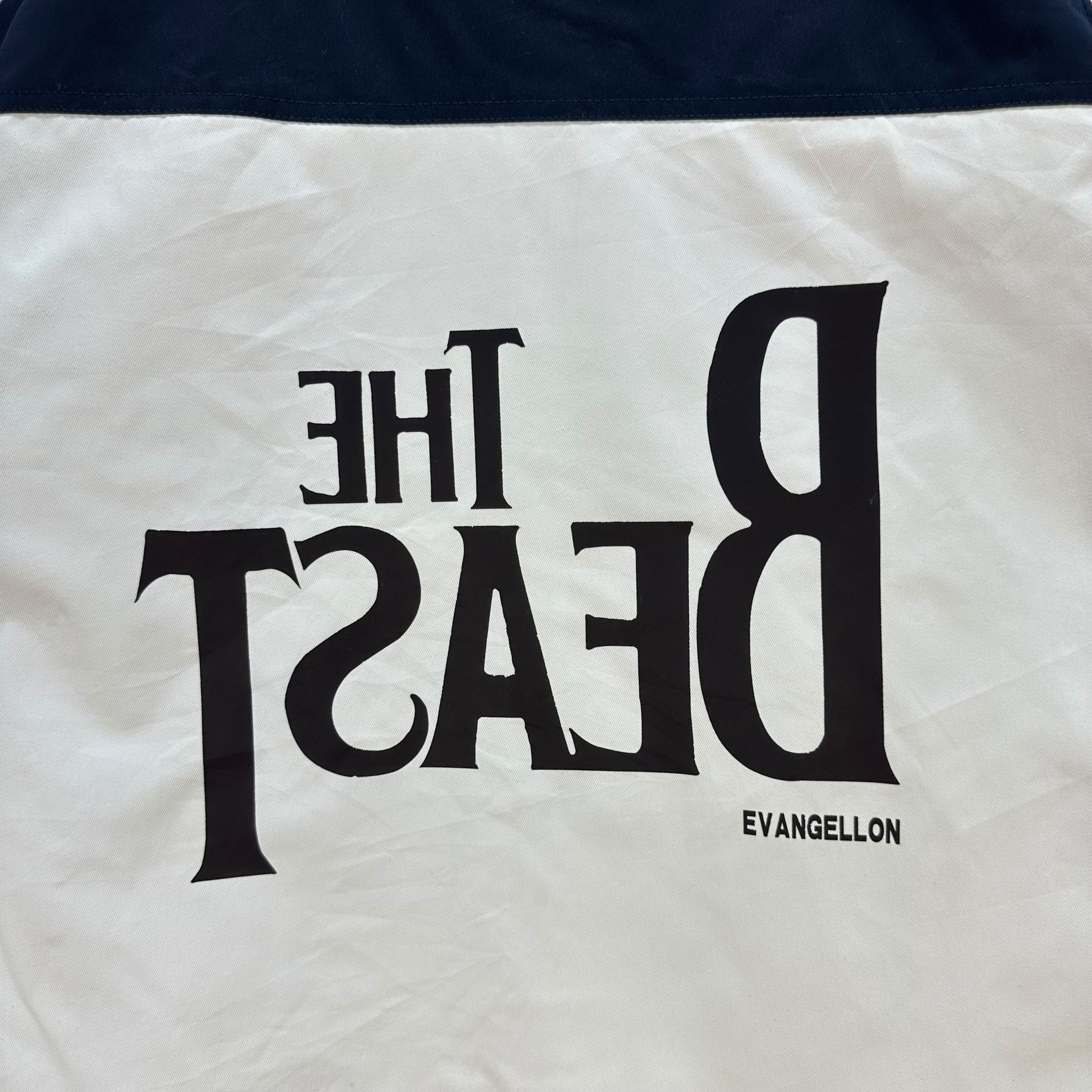 Japanese Brand THE BEAST EVANGELLON Big Logo Light Jacket #A34-0788 Size US L / EU 52-54 / 3 - 2 Thumbnail