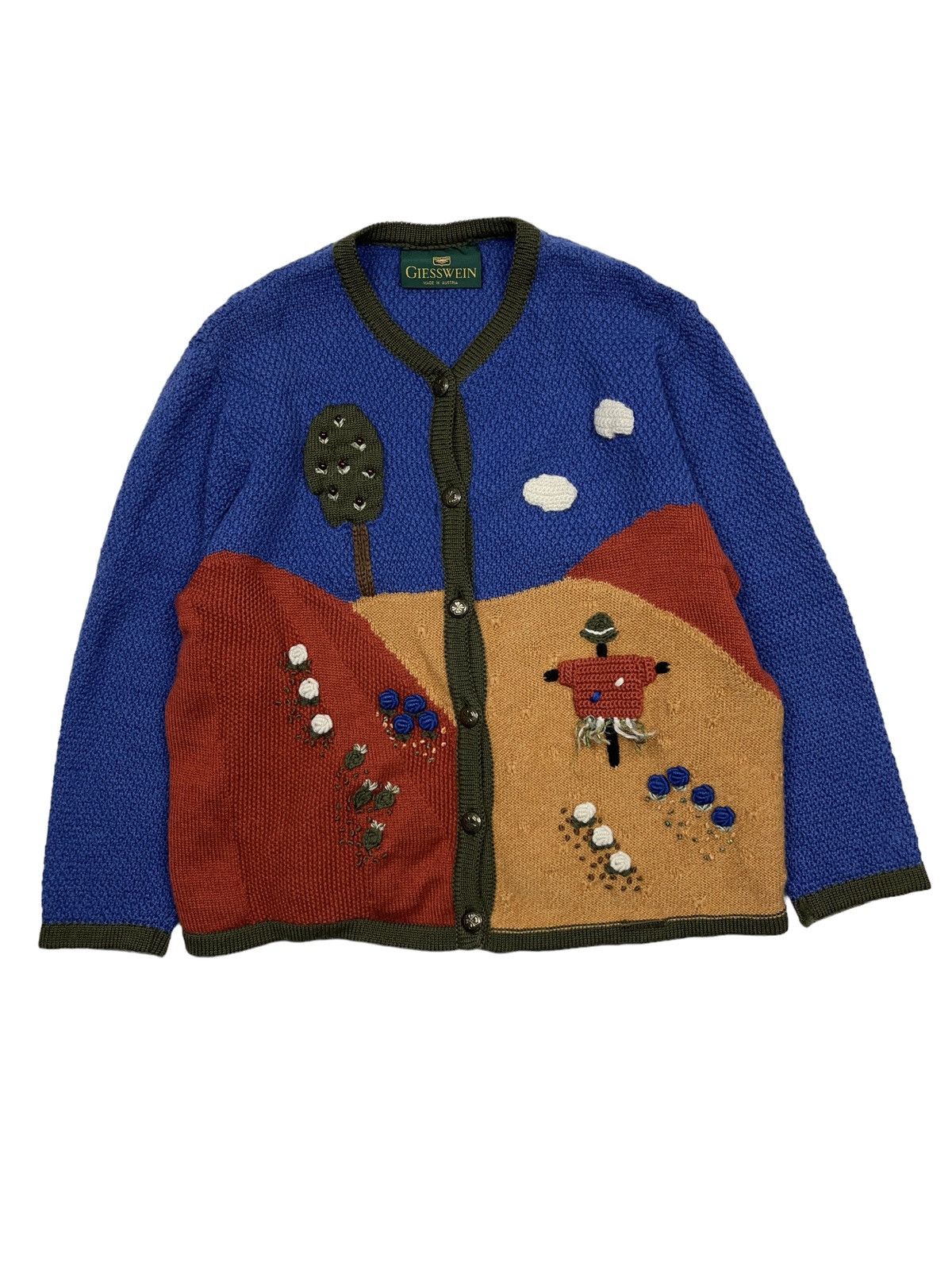 Vintage Giesswein Austria Knit Sweater Cardigan - Main Image