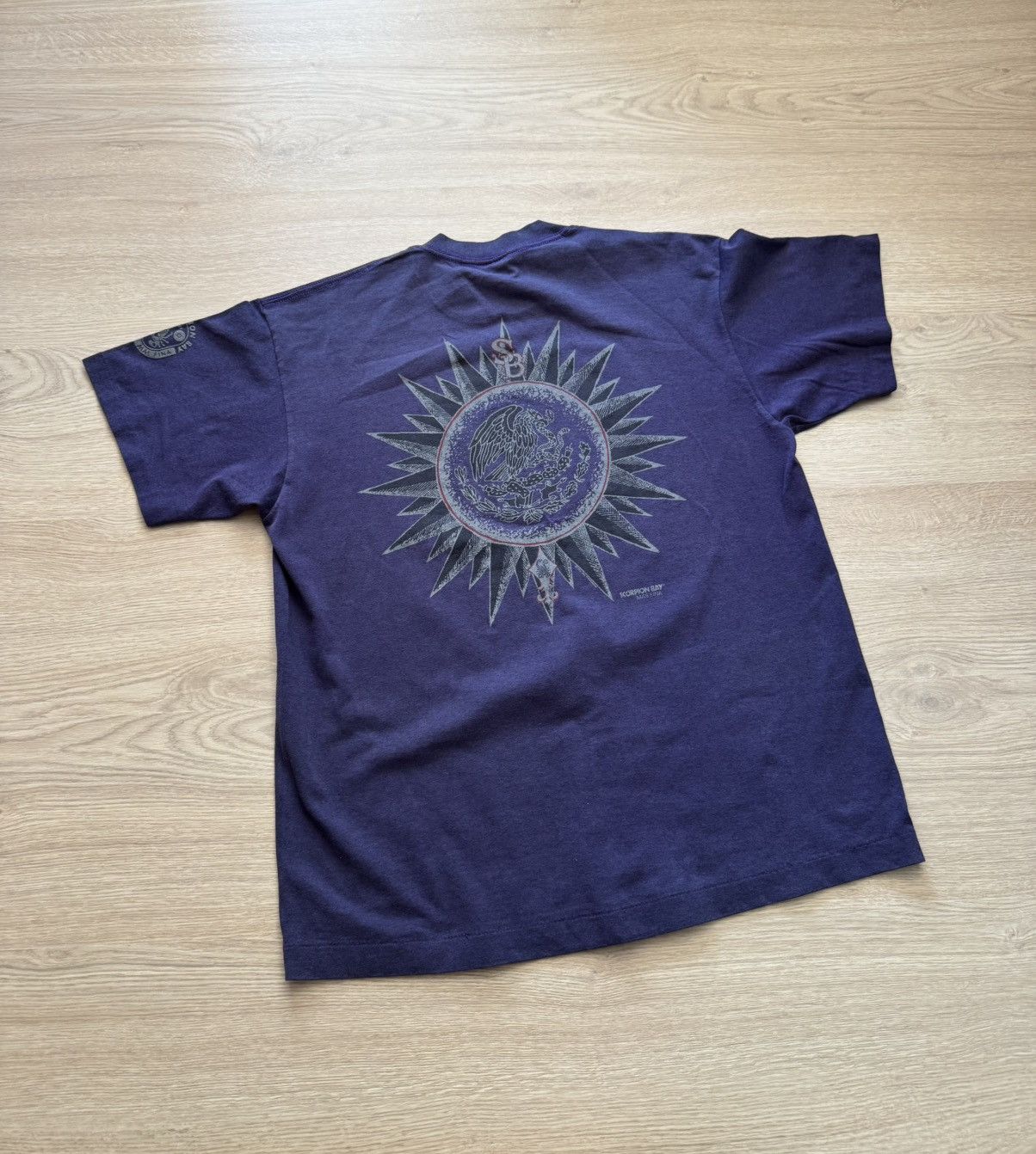 Vintage Vintage 90’s Scorpion Bay Purple Made In USA T-Shirt Size US XL / EU 56 / 4 - 5 Thumbnail