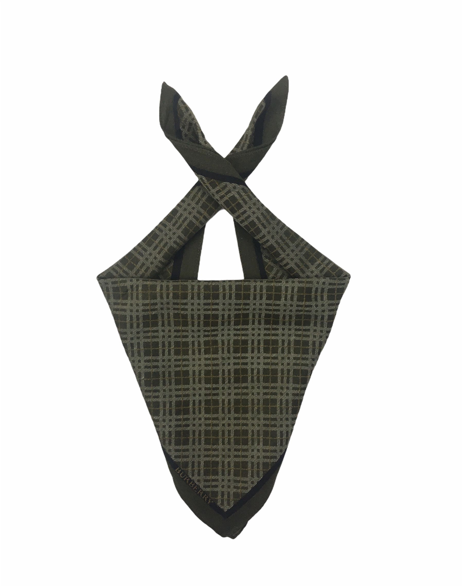 Burberry Burberry Novacheck Handkerchief Bandana Neckerchief HKC0053 Size ONE SIZE - 2 Thumbnail