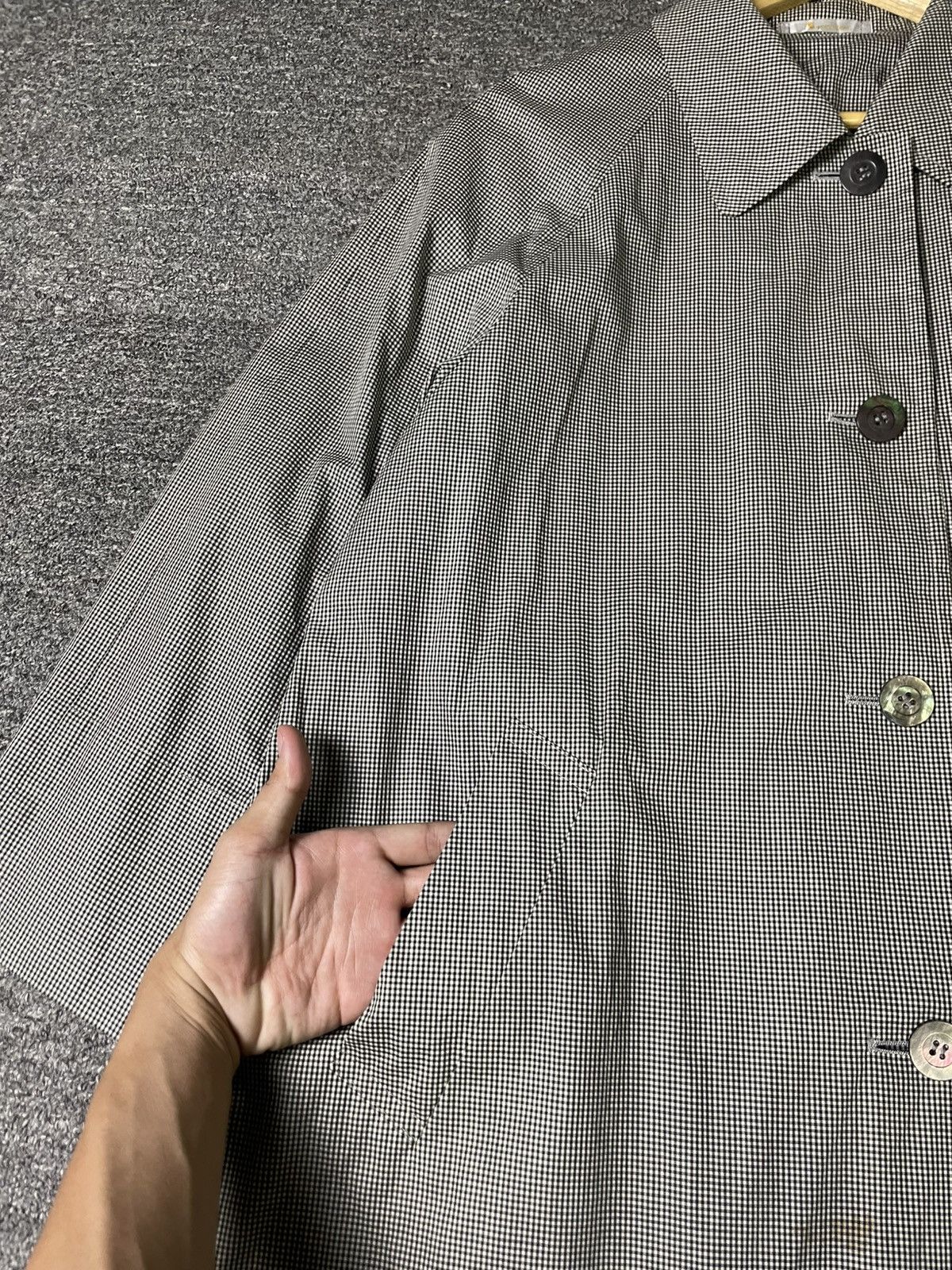 Aquascutum × Vintage Aquascutum x Vintage Long Line Shirt (32) Size US M / EU 48-50 / 2 - 8 Thumbnail