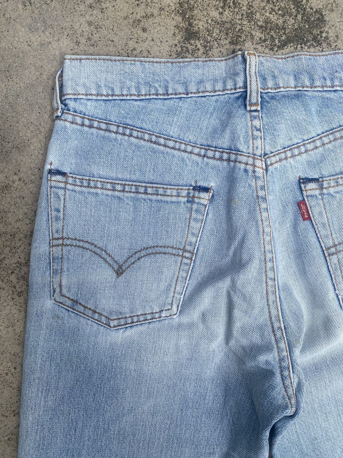 Levi's × Levi's Vintage Clothing × Vintage Vintage Levis 501 Straight Cut Faded Blue Size US 29 - 15 Thumbnail