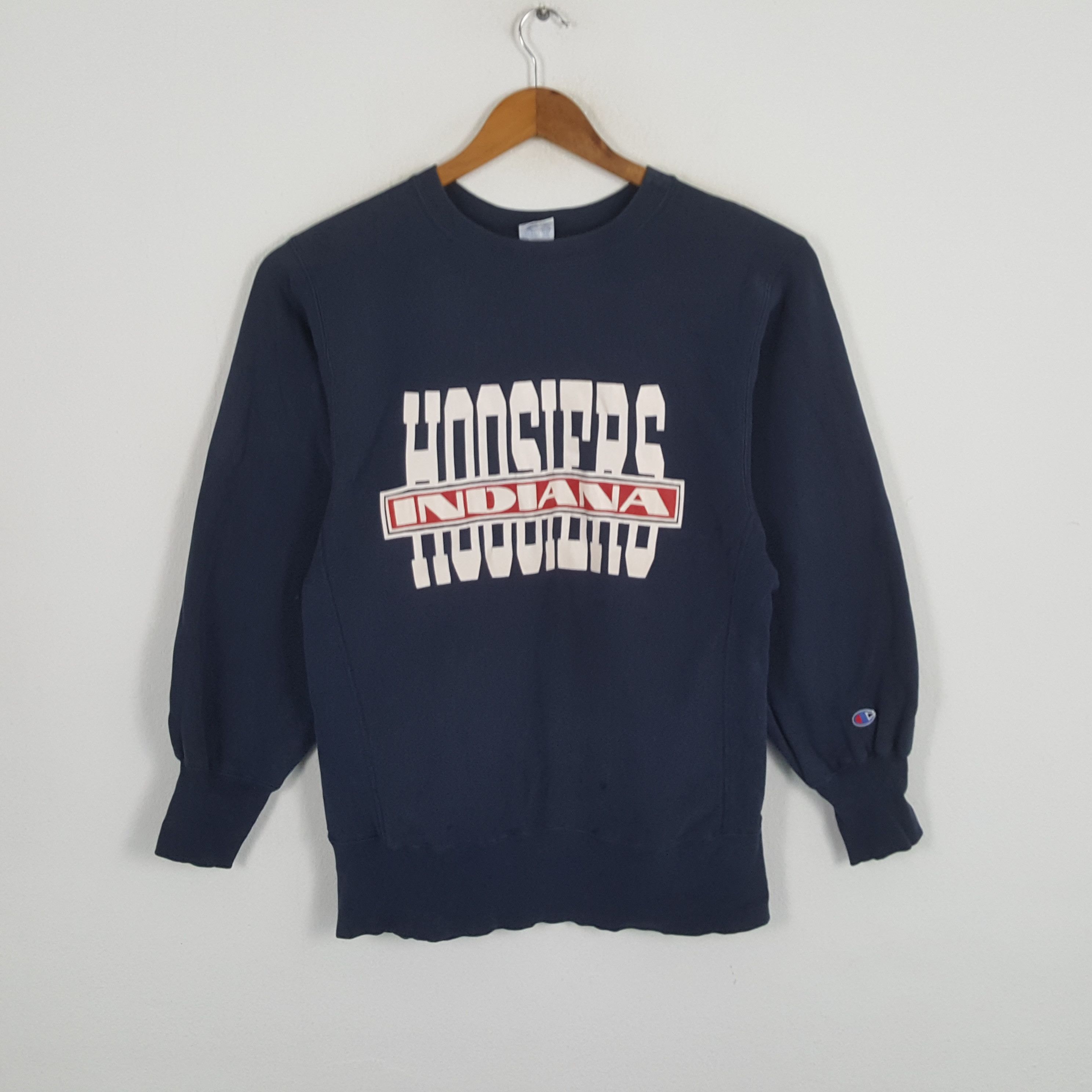Champion × NBA × Vintage Vintage INDIANA HOOSIER CHAMPION Reverse Weave Sweatshirts Size US M / EU 48-50 / 2 - 1 Thumbnail