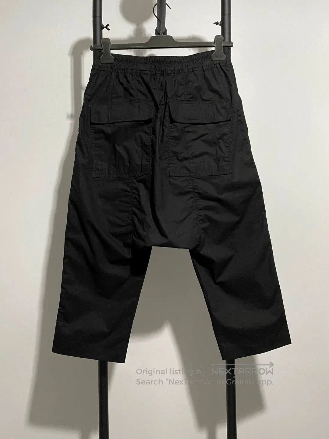 Rick Owens rick owens black cropped pants s size. Size US 30 / EU 46 - 2 Thumbnail