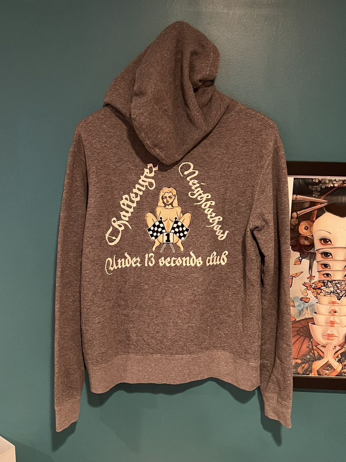 CHALLENGER × Neighborhood Under 13 Seconds Zip-Up Hoodie Size US M / EU 48-50 / 2 - 1 Thumbnail