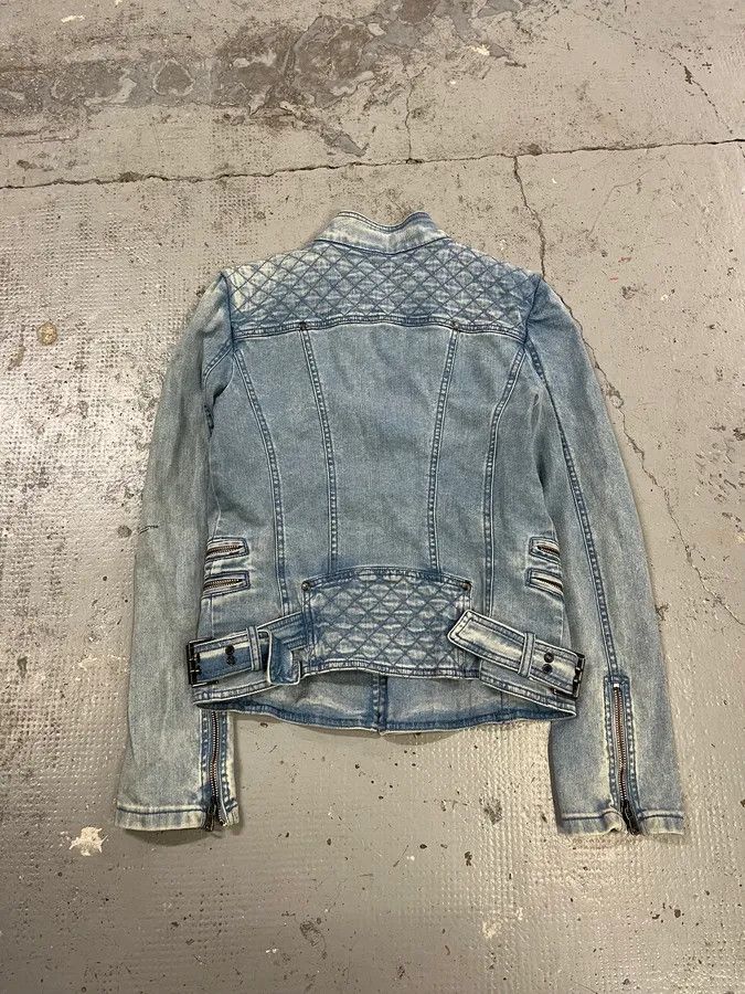 Pierre Balmain 2010s Pierre Balmain Officer Buttoned Blue Denim Jacket Size M / US 6-8 / IT 42-44 - 7 Thumbnail