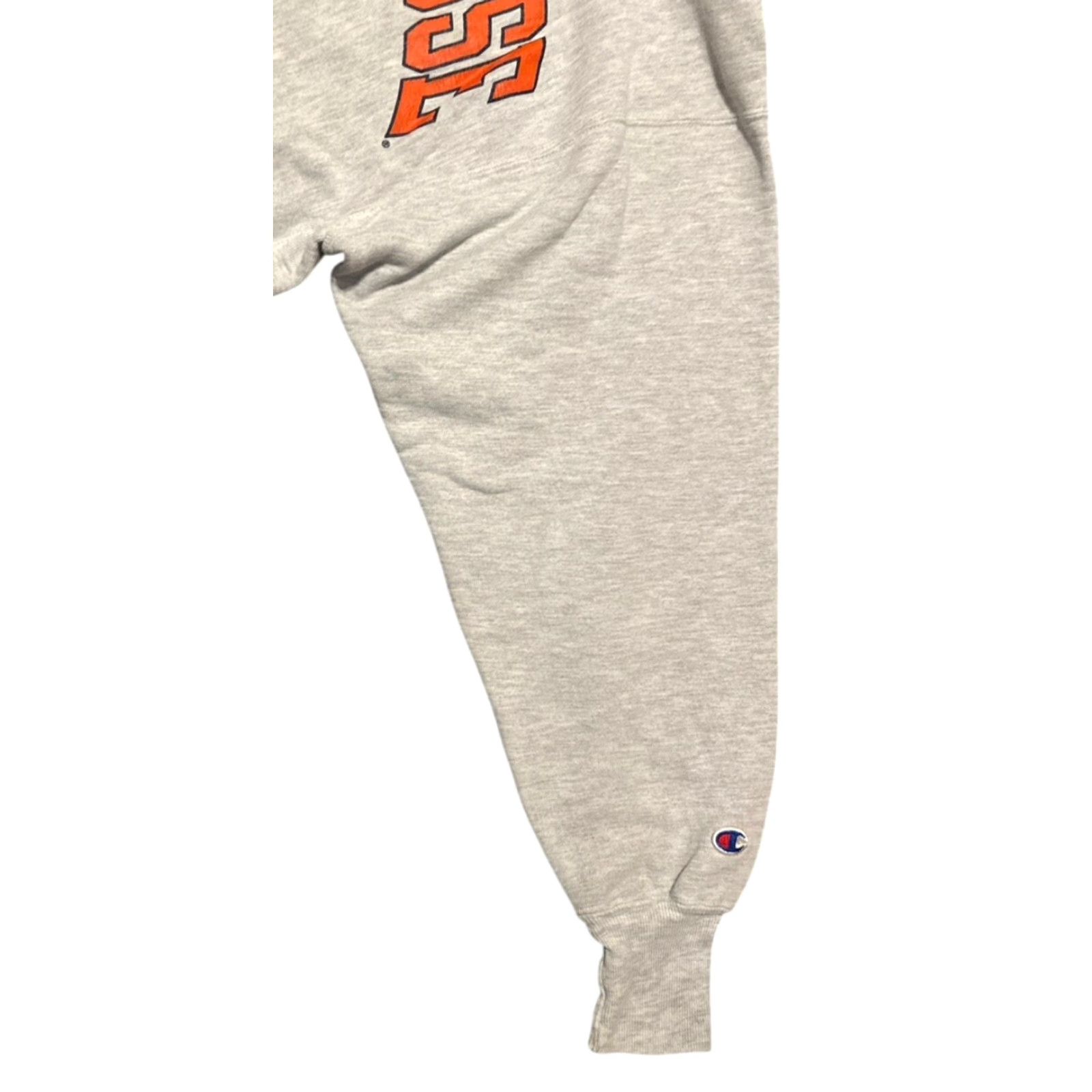 VINTAGE Champion Reverse Weave Hoodie Mens Large Gray 90s Syracuse