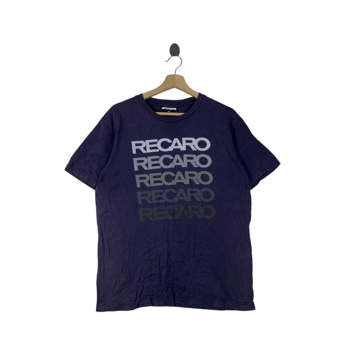 Vintage RECARO AUTOMOTIVE MOTORSPORT Racing Tee Shirt Top Team Size US M / EU 48-50 / 2 - 1 Thumbnail